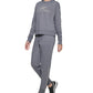 DKNY Women's Embroide Logo Cotton Sweatshirt Blue Size S