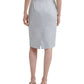 DKNY Women's High Waisted Pencil Skirt Blue Size 4