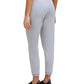 DKNY Women's Cotton Rhinestone Logo Jogger Pants Grey Size Small