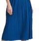 DKNY Women's Pleated Smocked Waist Dress Blue Size 8