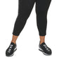 DKNY Women's High Waisted 7/8 Logo Taping Leggings Black Size 3X