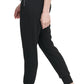 DKNY Women's Zip Pocket Joggers Black Size Large