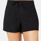 Island Escape Women's Board Shorts Swimsuit Black Size 16