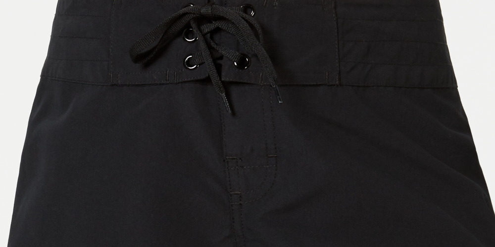 Island Escape Women's Board Shorts Swimsuit Black Size 16