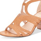 Callisto Women's Shindig Heeled Sandal Brown Size 8 M