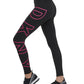 DKNY Women's Big Logo High Waist Leggings Black Size S