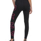 DKNY Women's Big Logo High Waist Leggings Black Size S