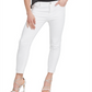 DKNY Women's Everywhere Mid Rise Ankle Skinny Jeans White Size 27