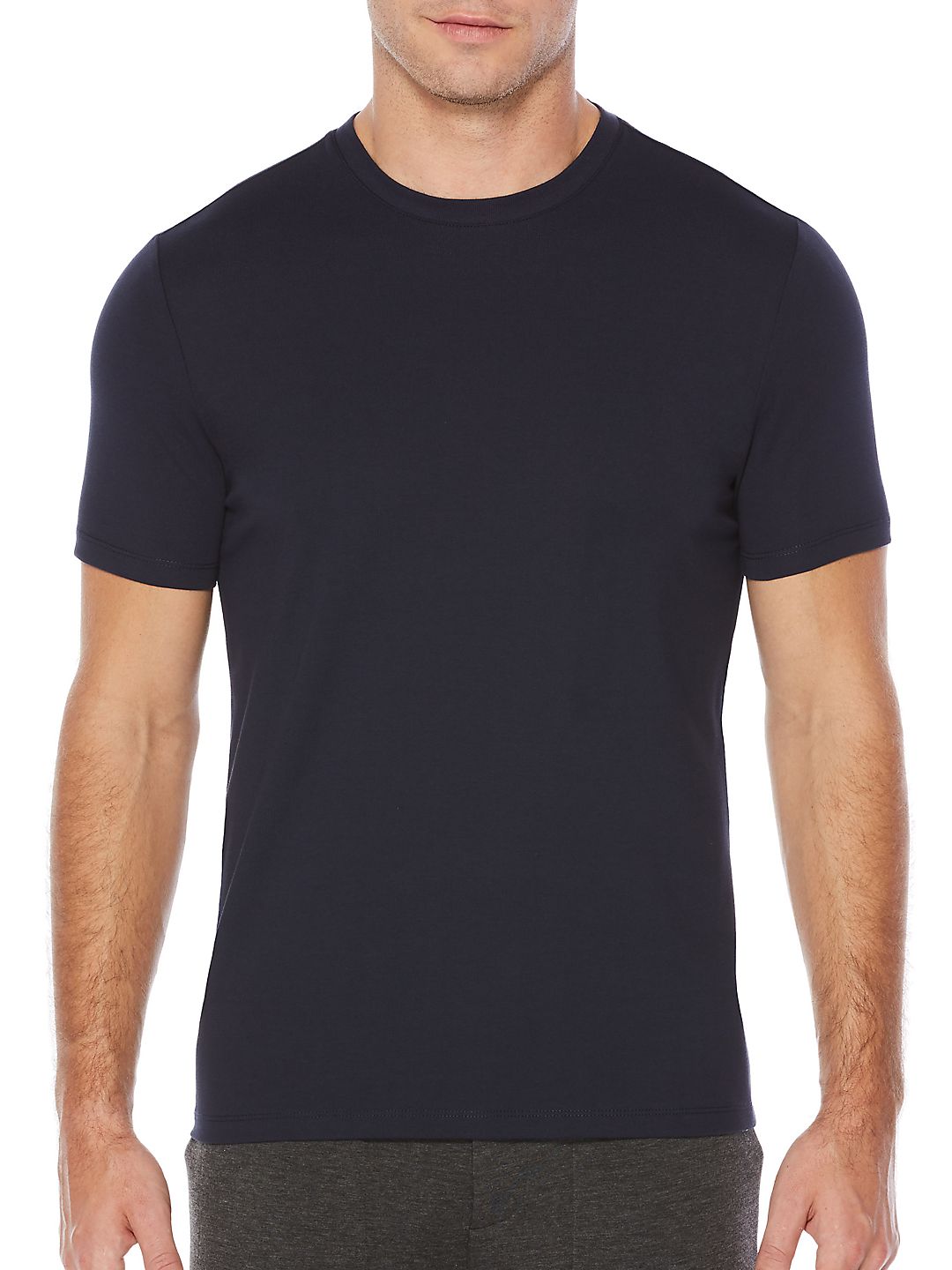 Perry Ellis Men's Replenishment Crewneck Tee Blue Size XX-Large
