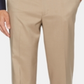 Perry Ellis Men's Portfolio Slim Fit Performance Stretch Crosshatch Dress Pants Brown Size 44X29