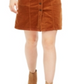 Oat Women's Corduroy Overall Dress Orange Size 0