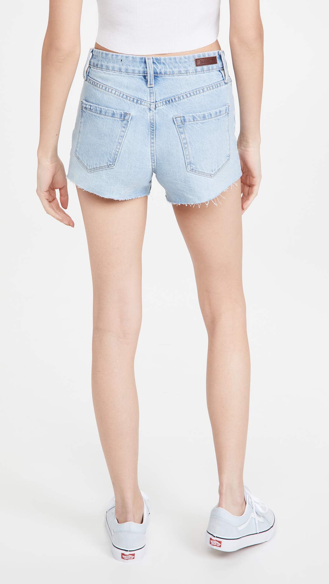 BLANKNYC Women's Read My Lips Indigo Denim Shorts Size 26