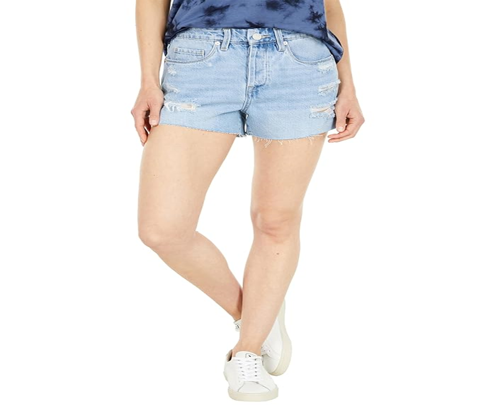 BLANKNYC Women's Read My Lips Indigo Denim Shorts Size 26
