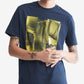 Calvin Klein Men's Brooklyn Bridge Graphic T-Shirt Blue Size Large