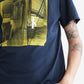 Calvin Klein Men's Brooklyn Bridge Graphic T-Shirt Blue Size Large