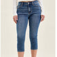 Judy Blue - Midrise Capri Jean