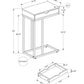 Accent Table, C-Shaped Contemporary & Modern Versatile Design