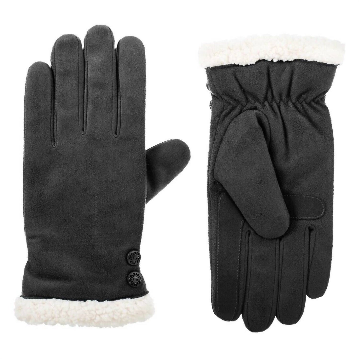 Isotoner - Women’s Microsuede Touchscreen Gloves