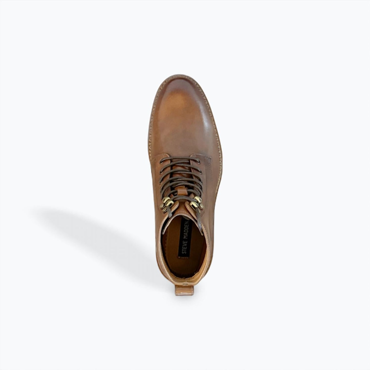 Steve Madden - Men's Noby Leather Lace Up Boot