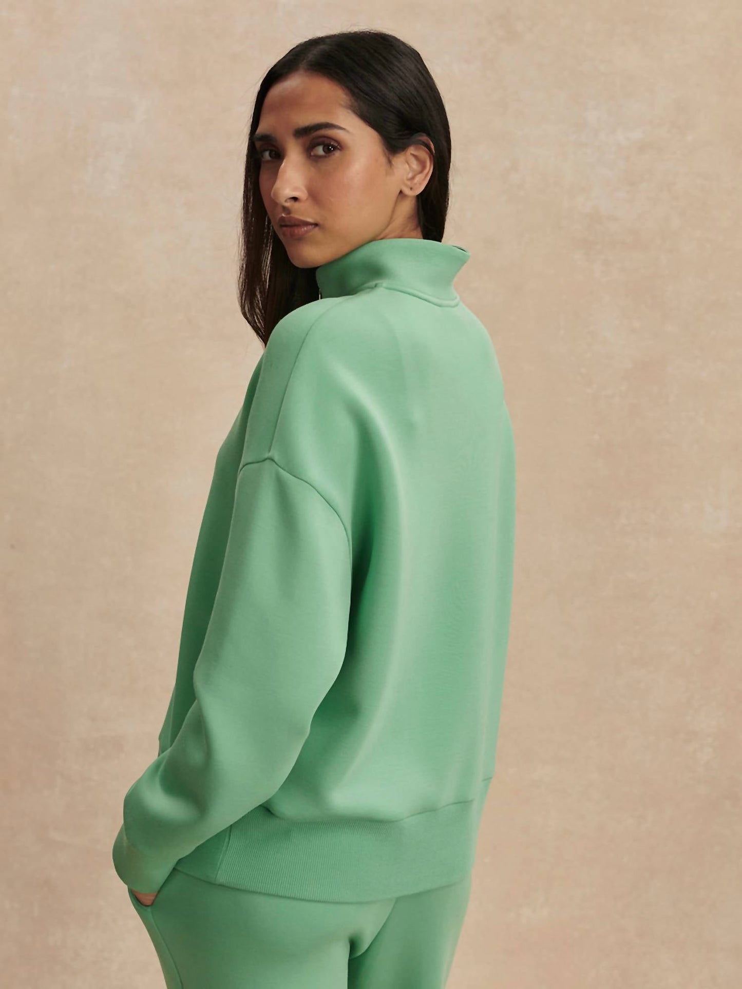 Varley - Mavis Mock Neck Sweatshirt