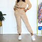 Little Secret Of Mine - Women's Cropped Hoodie Jogger Set