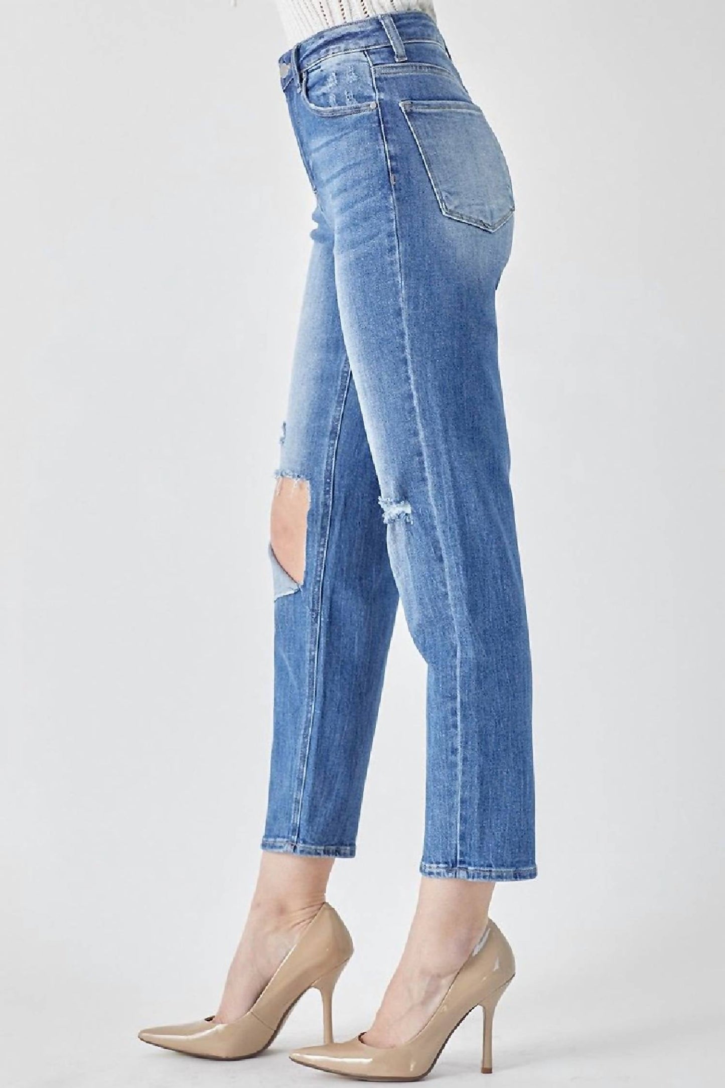 Risen - Relaxed Fit High Waist Jean
