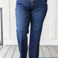 Judy Blue - High Rise Button-Fly Straight Jeans
