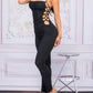 Nothing But Sexy - Dinah Crisscross Side Jumpsuit