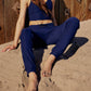 Wolven - Vegan Suede Finish Jogger Pants