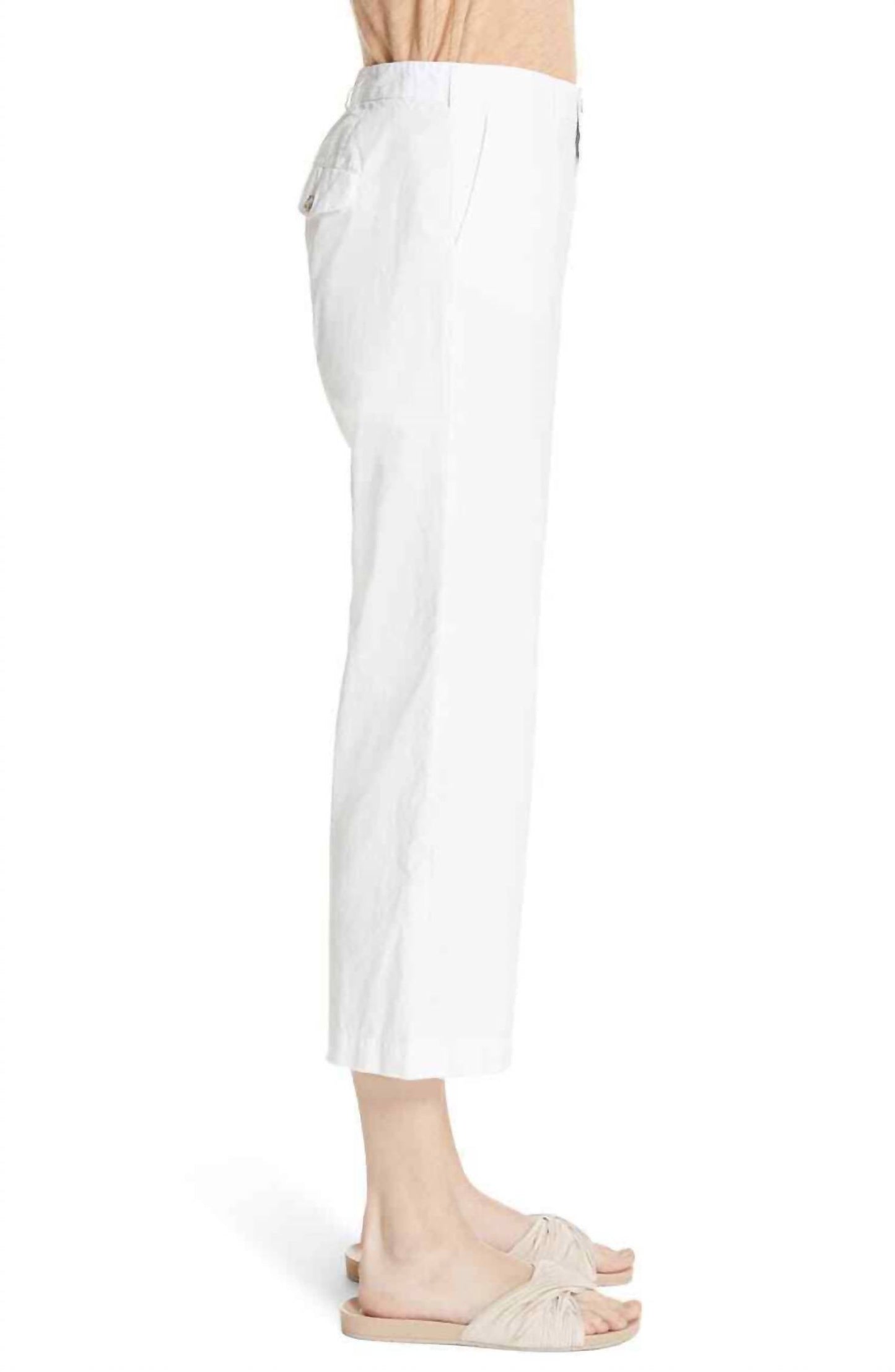 Atm - COTTON POPLIN CROP PANT
