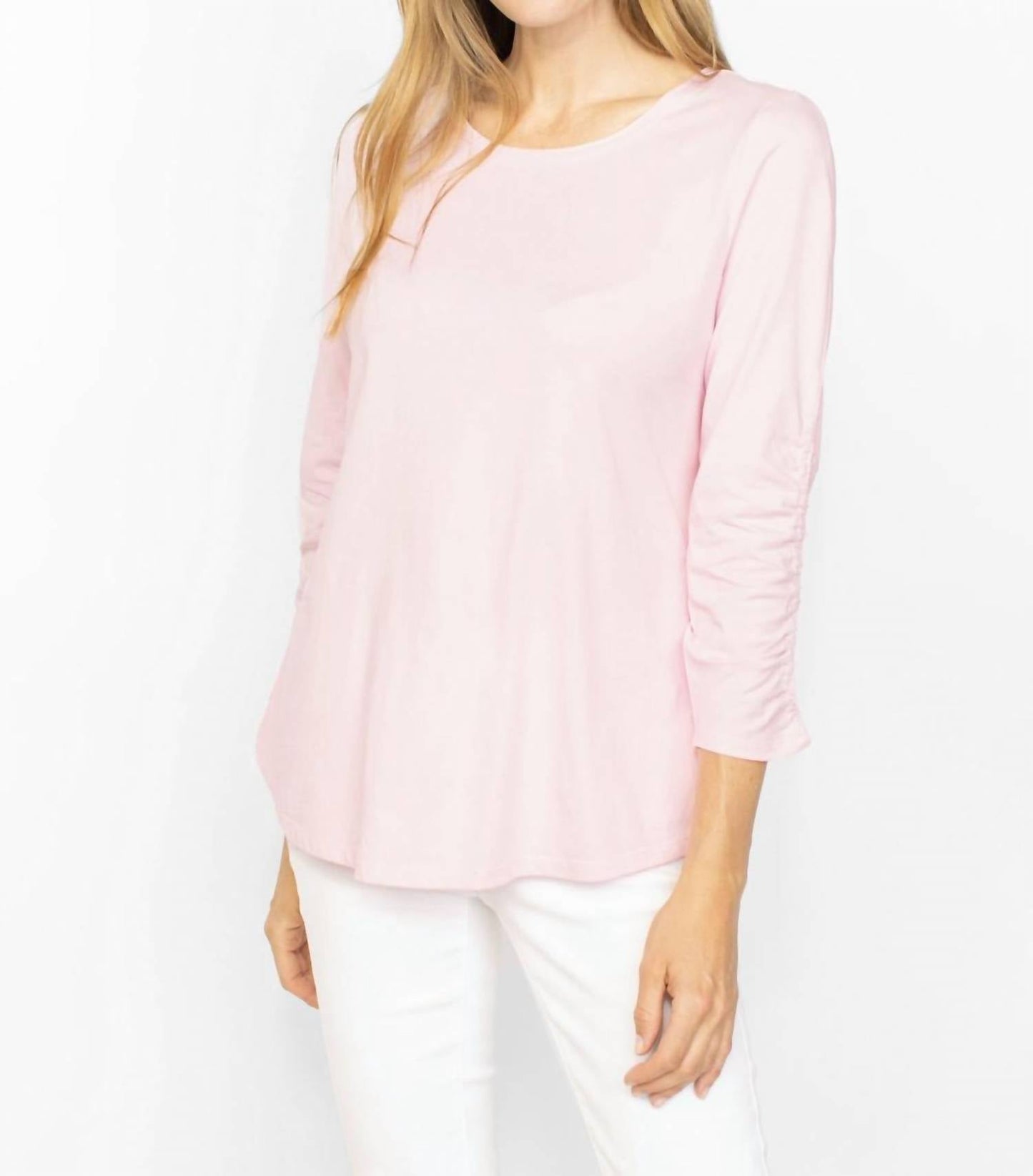 Habitat - Peony Ruched Sleeve Tee