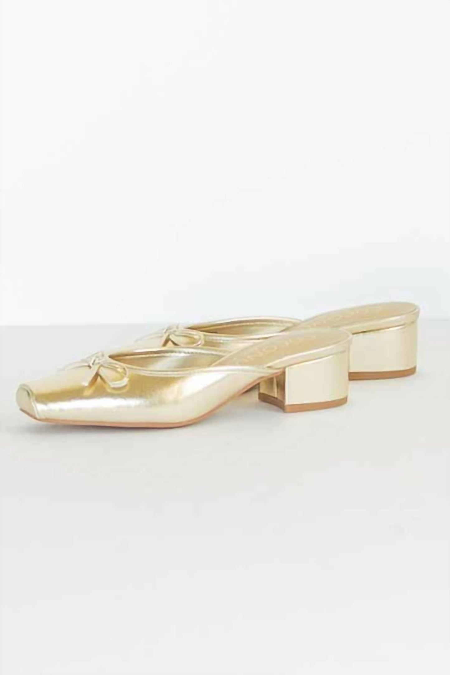 Coconuts By Matisse - Women's Geneva Metallic Bow Mules