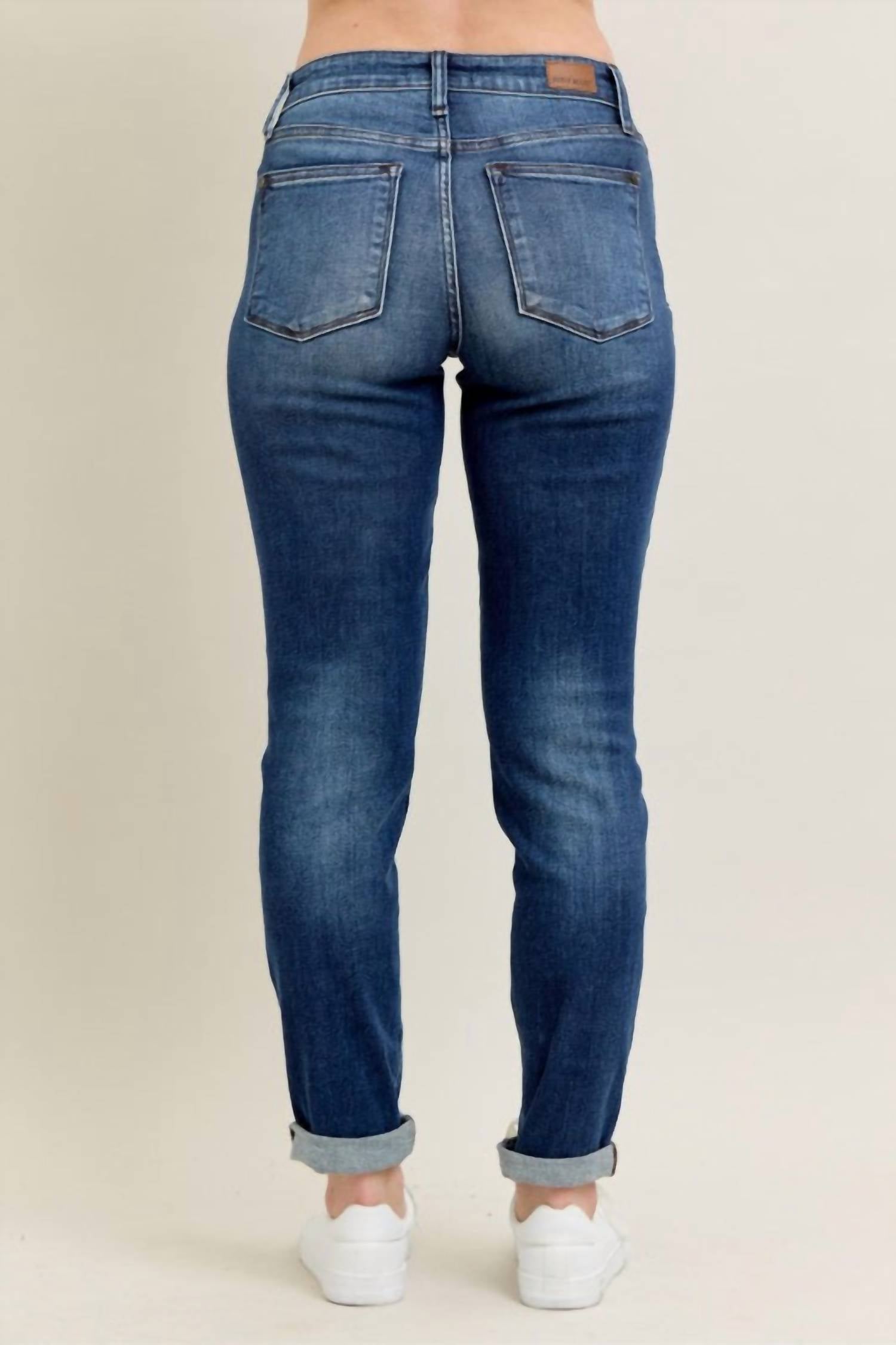 judy-blue-core-cuffed-slim-fit-jeans