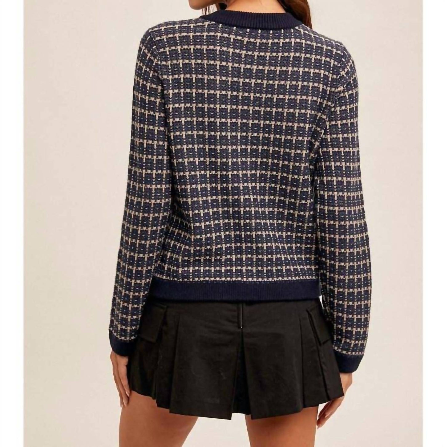 Hem & Thread - Juno Tweed Sweater Cardigan