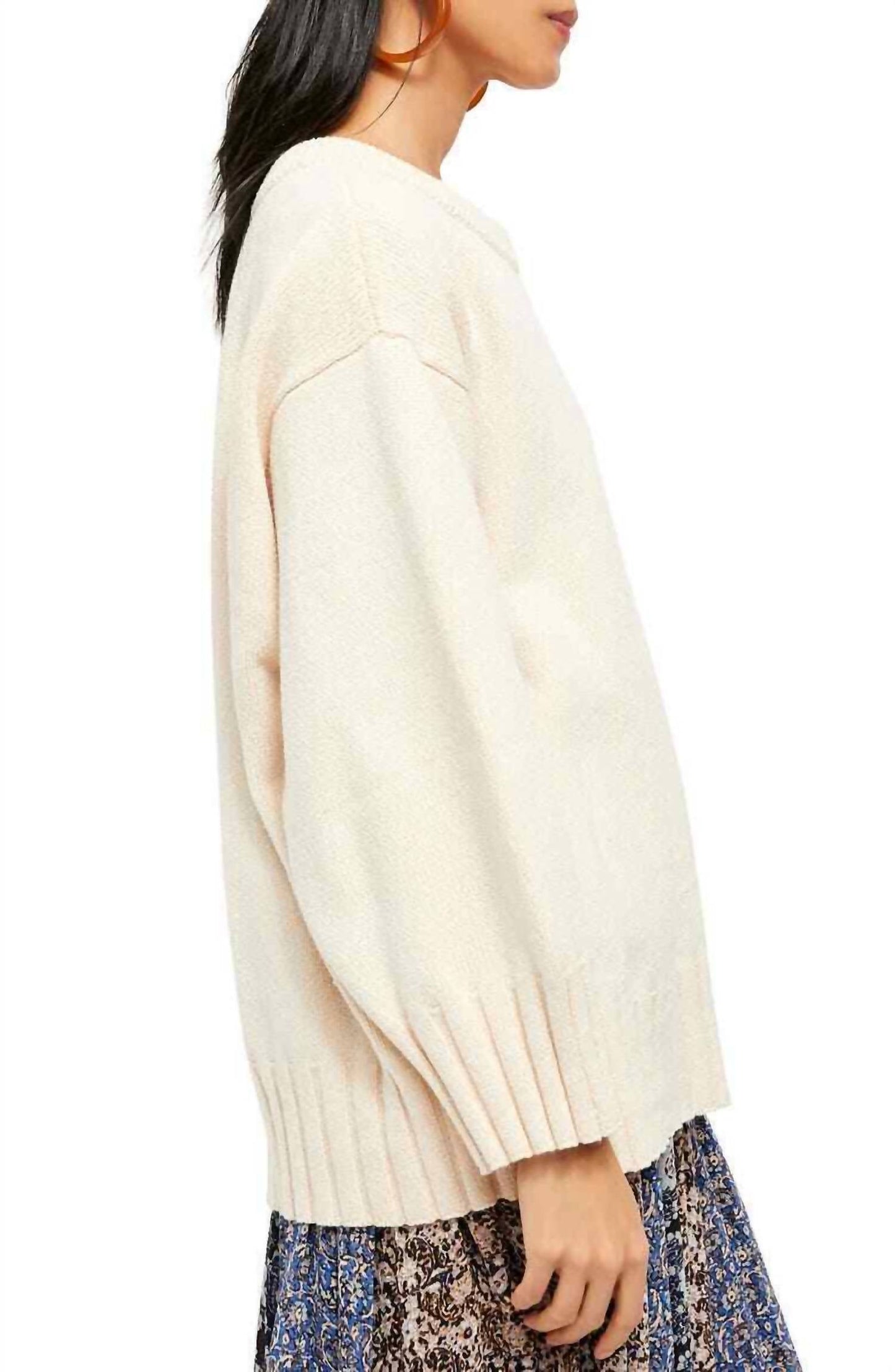 Free People - Street Fair Tunic Oversized Sweater