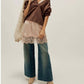 Free People - Meet Me In The Middle Mini Slip Skirt
