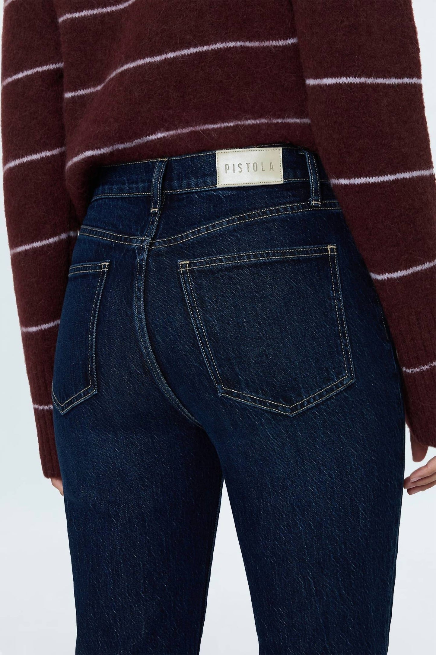 Pistola - Bri High Rise Slim Straight Jean