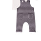 Emc - Striped Jumper Knit Set