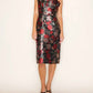 B.Right - H-line Ruffled Tube Midi Dress