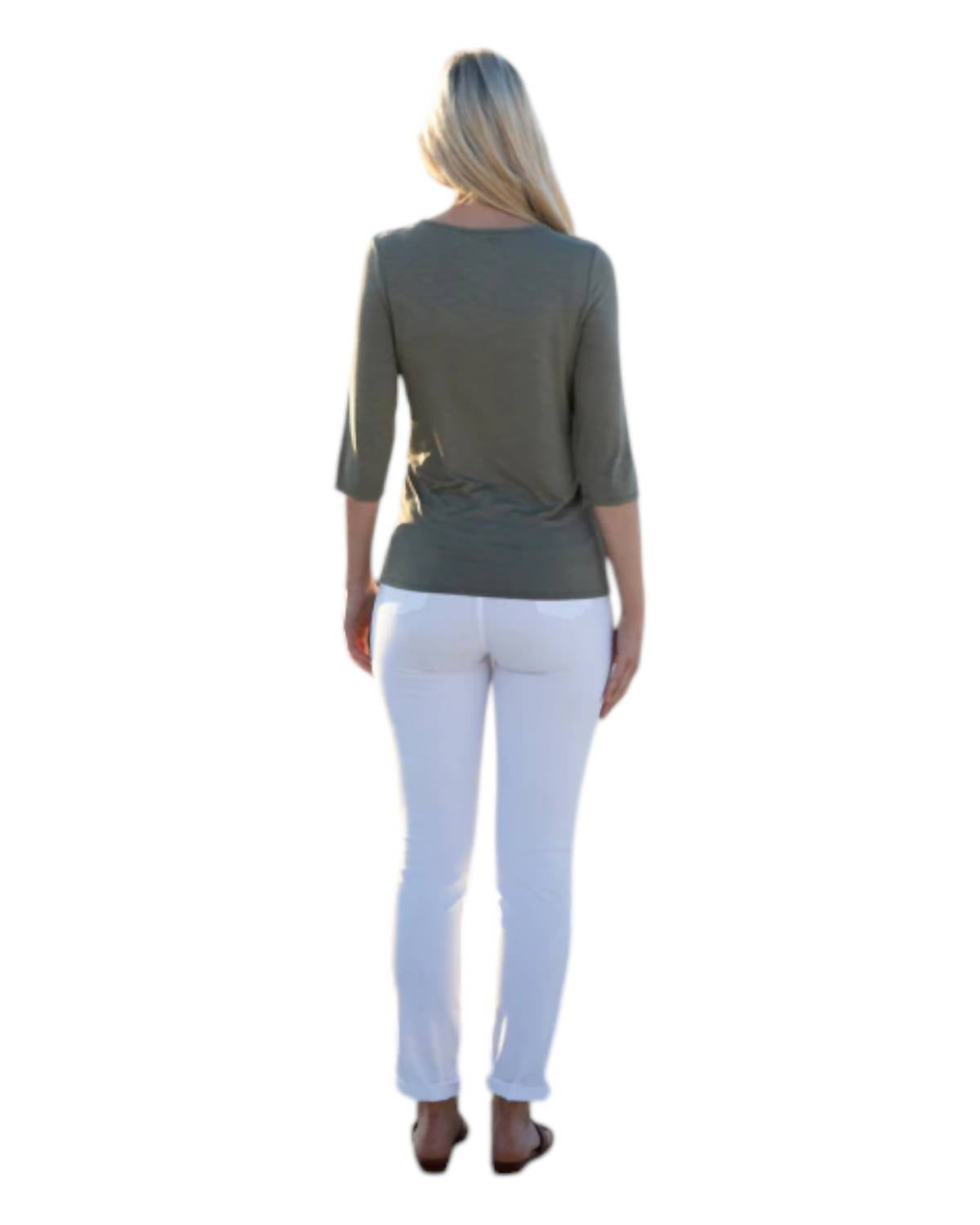 Marble - 3/4 SLEEVE TOP