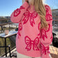 1 The Woman - Sealed with a Bow Sweater