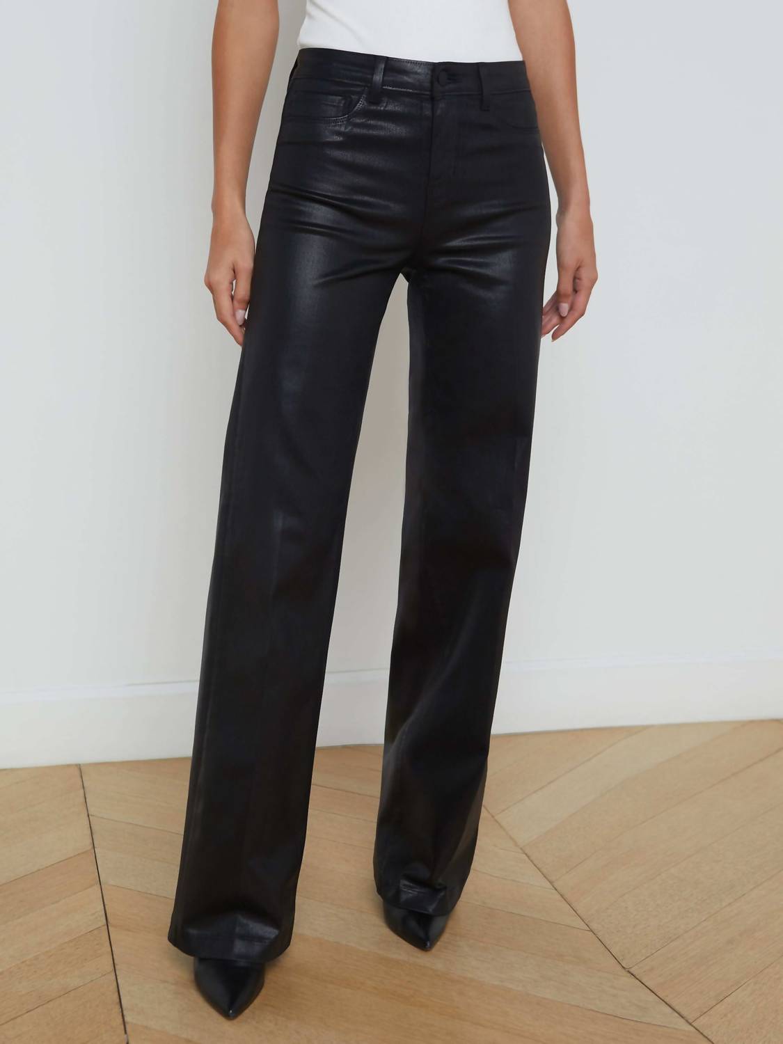 L'Agence - Clayton Coated Jean