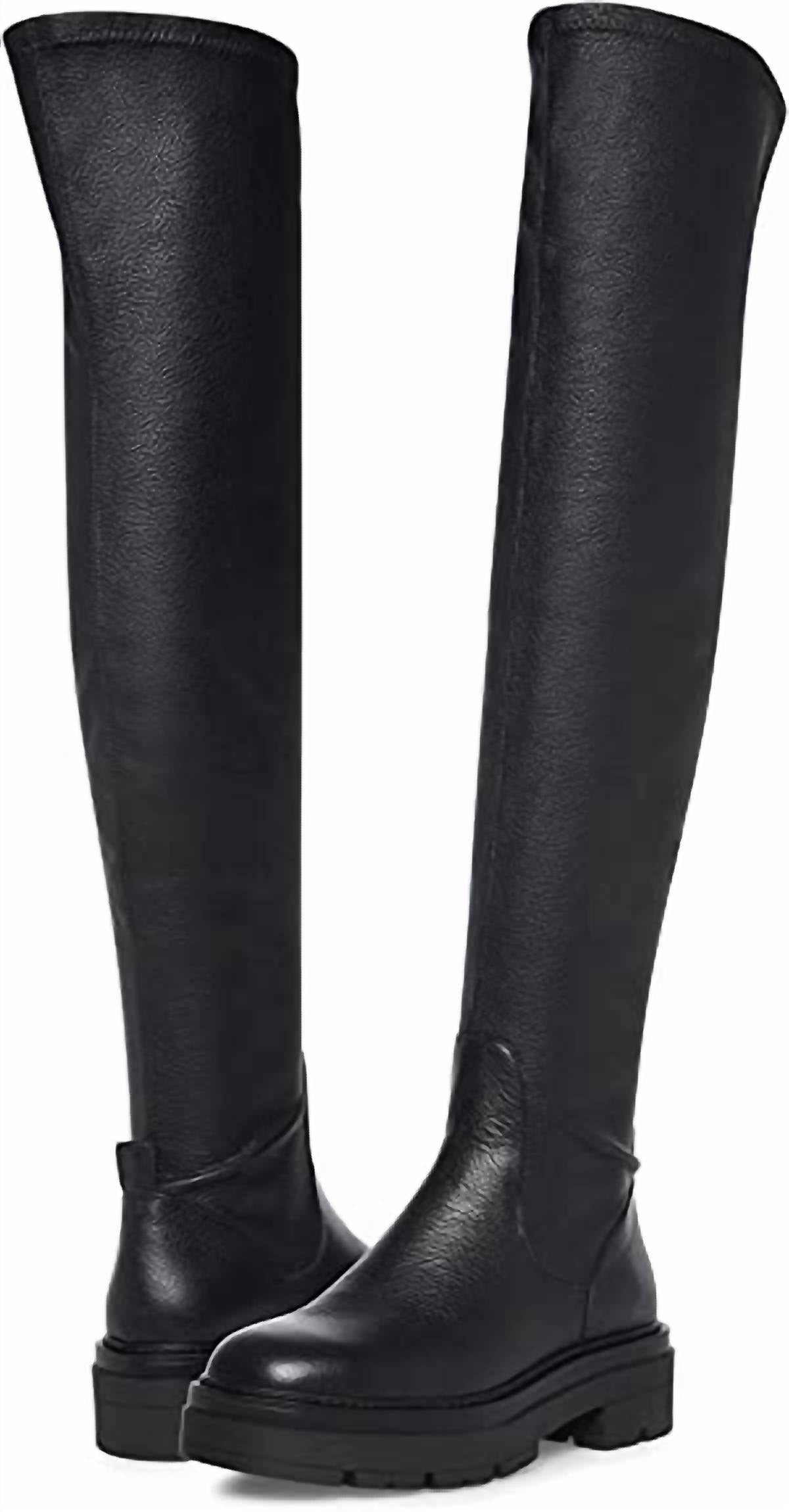 Steve Madden - Women's Industry Pull On Rounded Toe Over The Knee Fashion Boot