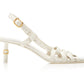 Chloe - Marcie Cutout Leather Slingback Sandals