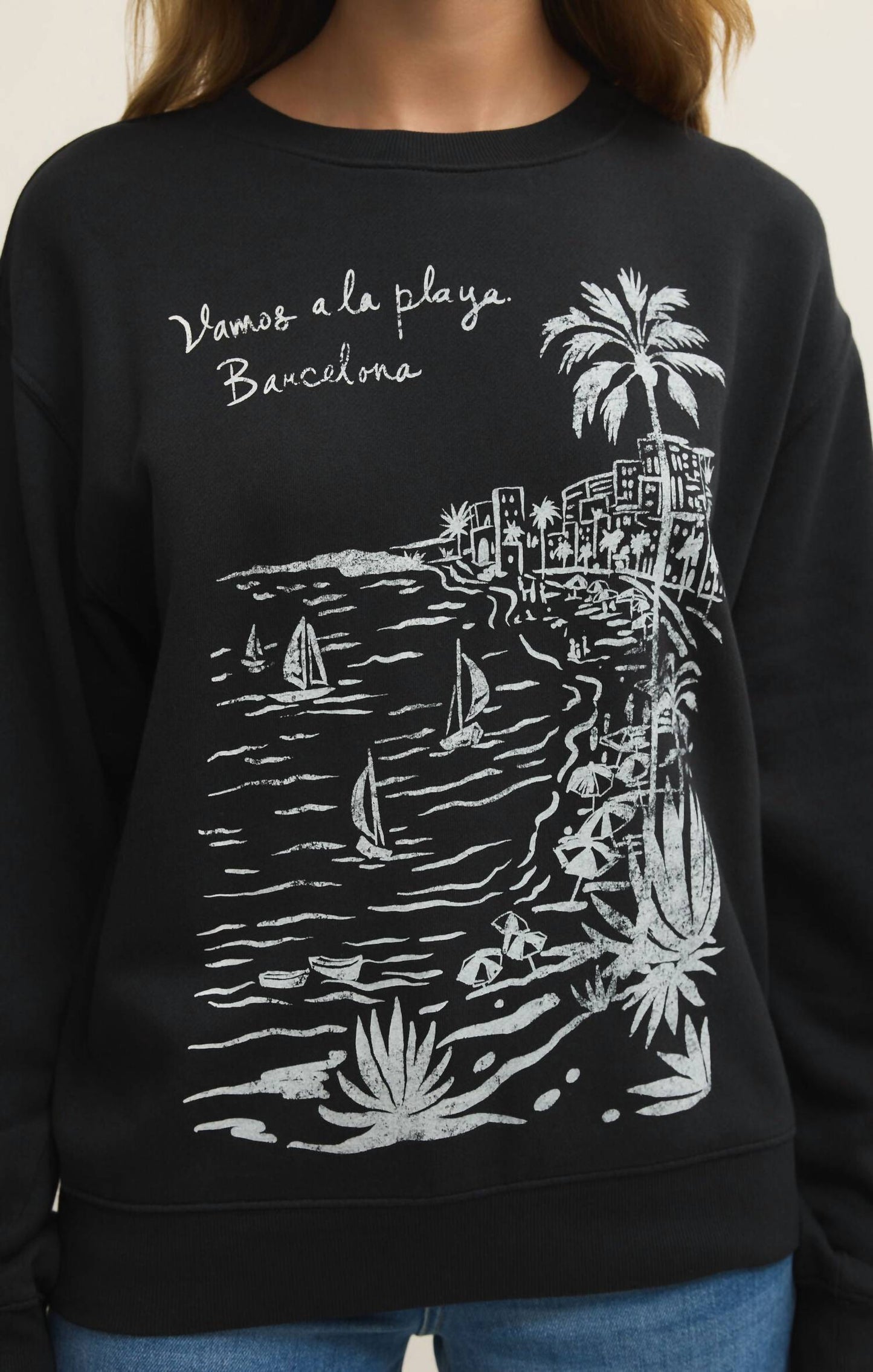 Z Supply - La Playa Boyfriend Sweatshirt