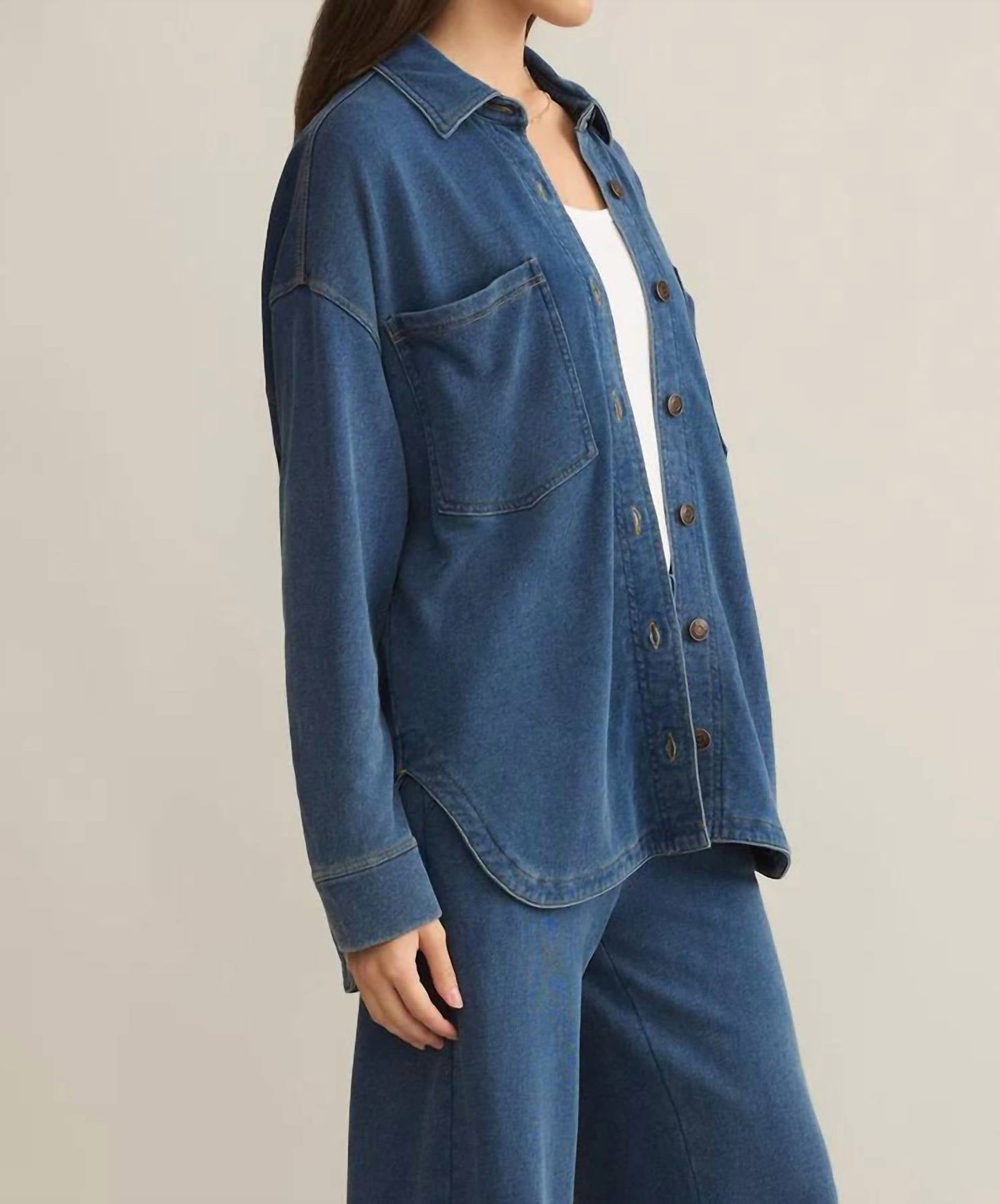 Z Supply - All Day Knit Denim Jacket