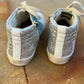 Miim - Women's Kyle Rubber Lace-up Glitter Leather Sneakers