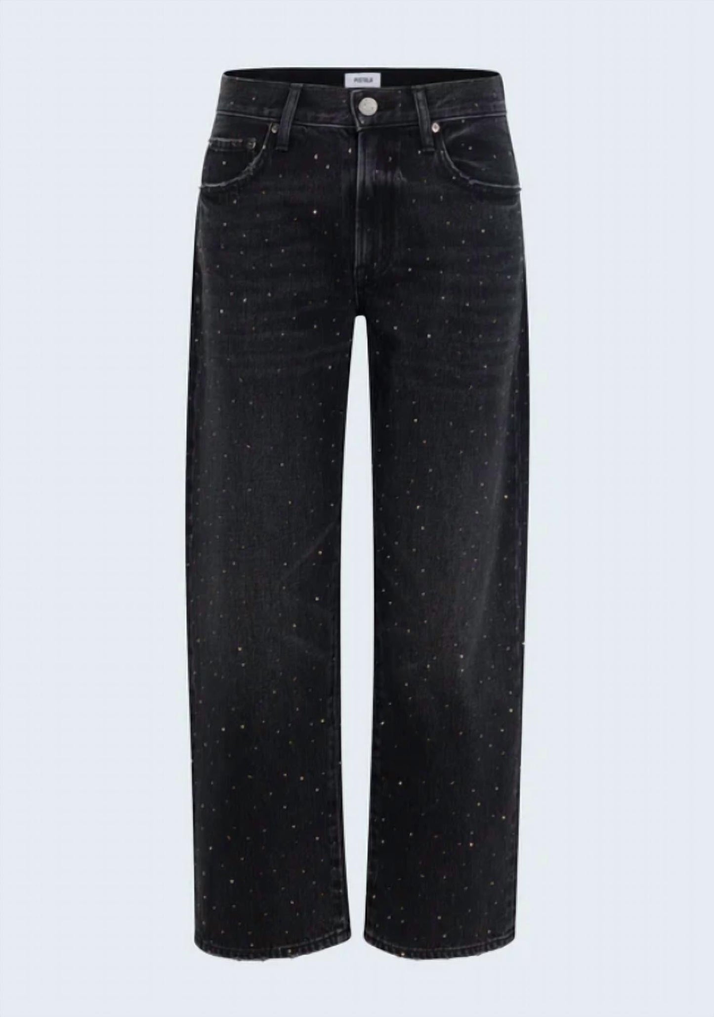 Pistola - Lexi Mid Rise Bowed Straight Jeans