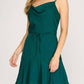She + Sky - Cowl neck cami swing dress