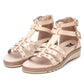 Xti - WOMEN'S FLAT SANDALS WITH GOLD STUDS
